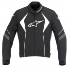 Blouson Moto Alpinestars T-GP R Noir Blanc
