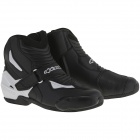 Demi-bottes Alpinestars SMX-1 R Black White Demi-bottes Alpinestars SMX-1 R Black White