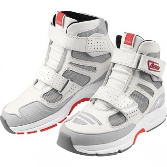 Chaussures Moto ICON Tarmac Ventile Blanc