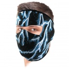 Masque Zanheadgear Blue Lightning