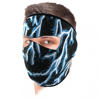 Masque Zanheadgear Blue Lightning