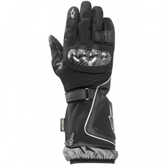 Gants Moto Alpinestars Jet Road Gore-Tex Noir