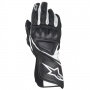 Gants Moto Alpinestars Stella SP-8 Noir Blanc