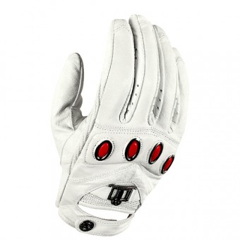 Gants Moto ICON Hella White