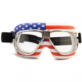 Masque Moto Nannini Cruiser Flag Etats-Unis