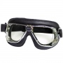 Masque Moto Nannini Custom Chrome Black