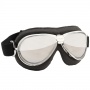Masque Moto Nannini TT Chrome Black
