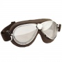 Masque Moto Nannini TT Chrome Brown