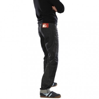 Pantalon Moto Esquad Polynium Black Denim