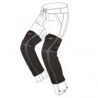 Genouilleres Moto Spidi Snug Knee Noir