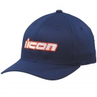 Casquettes Moto ICON Slant Hat Navy