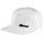 Casquettes Moto ICON Forged Slant Hat White