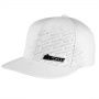 Casquettes Moto ICON Forged Slant Hat White