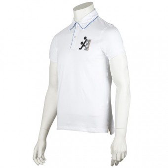 Polos Moto Astyle Amos Blanc Polos Moto Astyle Amos Blanc