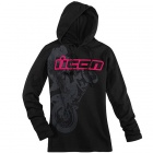 Pulls Moto ICON Britton Hoody Woman Black