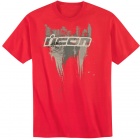 T-Shirts Moto ICON Abrasion Tee Red