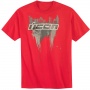 T-Shirts Moto ICON Abrasion Tee Red