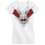 T-Shirts Moto ICON Ascension Woman V-Neck White