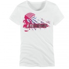 T-Shirts Moto ICON Chrome Slant Tee Woman White