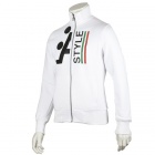 Vestes Moto Astyle Vida Logo Sweat Zip Blanc