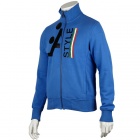 Vestes Moto Astyle Vida Logo Sweat Zip Bleu Ciel