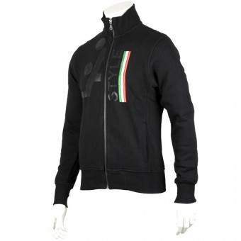 Vestes Moto Astyle Vida Logo Sweat Zip Noir