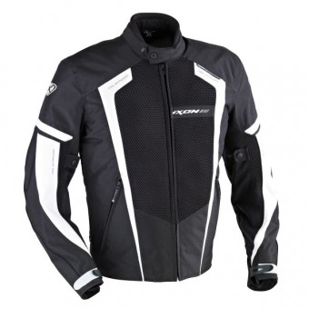 Blouson Moto Ixon Airway HP Noir Blanc