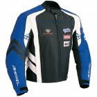 Blouson Moto Ixon Los Angeles Noir Bleu Blanc