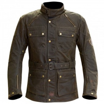 Blouson Moto Merlin Rowan Wax Brown Blouson Moto Merlin Rowan Wax Brown