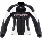 Blouson Moto Alpinestars Stella T-GP Plus Air Noir Blanc Rose