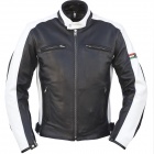 Blouson Moto Helstons Corse Italia Noir Blanc