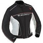 Blouson Moto Ixon Diva Sport Noir Blanc