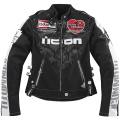 Blouson Moto ICON Hella Heartbreaker Black