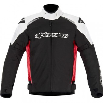 Blouson Moto Alpinestars Gunner Waterproof Noir Rouge Blanc