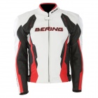 Blouson Moto Bering Kingston Noir Blanc Rouge