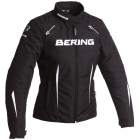 Blouson Moto Bering Lady Katniss Black White Blouson Moto Bering Lady Katniss Black White