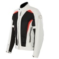 Blouson Moto Bering Lady Keers Noir Beige