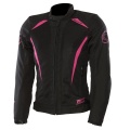 Blouson Moto Bering Lady Keers Noir Mauve