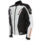 Blouson Moto Bering Max Noir Orange