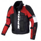 Blouson Moto Spidi Netrace Noir Rouge