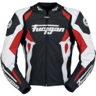 Blouson Moto Furygan Spyder Noir Blanc Rouge