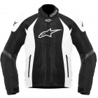 Blouson Moto Alpinestars T-GP R Air Noir Blanc