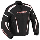 Blouson Moto Ixon Typhon Race Noir Blanc Rouge