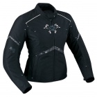 Blouson Moto Ixon Diva Star Noir Blanc