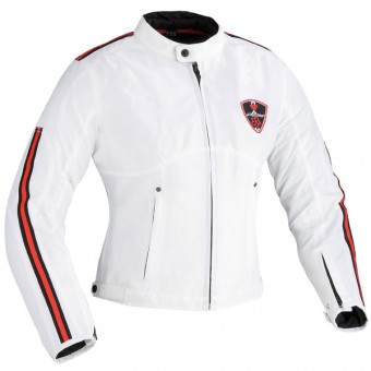 Blouson Moto Ixon Iris Blanc