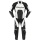 Combinaison Moto Cuir Alpinestars Carver Noir Blanc