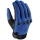Gants Moto ICON Etched Blue