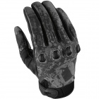 Gants Moto ICON Etched Grey