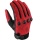 Gants Moto ICON Etched Red