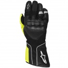 Gants Moto Alpinestars Overland Drystar Noir Jaune Fluo